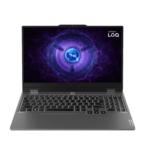 Ноутбук 15.6" LENOVO LOQ 15IAX9/Intel i7-13650HX/16GB/512 SSD/RTX4060-8GB/DOS/Grey