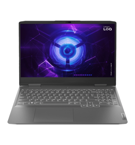 Ноутбук 15.6" LENOVO LOQ 15IRX9 (83DV00ADRA)/Intel i5-13450HX/16GB/512 SSD/RTX4060-8GB/DOS/Grey