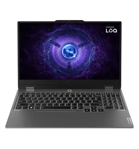 Ноутбук 15,6" Lenovo LOQ 15IRX9 (83DV00SERA) Intel i7-13650HX/32/1TB/RTX 4060 8GB/DOS/BL/Luna Grey