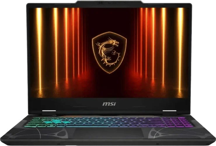Ноутбук 15,6" MSI Cyborg A15 AI B2HWEKG (B2HWEKG-071US) IPS/AMD Ryzen 7 260/16GB/F512/NVIDIA GeForce RTX 5050/WIN11/Black Glo