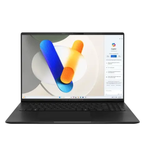 Ноутбук 16" ASUS Vivobook S 16 M5606UA-MX010 (90NB1482-M00140) OLED/AMD R7-8845HS/16GB/1TB/UMA/NoOS/Black