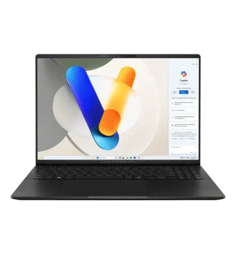 Ноутбук 16" ASUS Vivobook S 16 M5606UA-MX021 (90NB1482-M000S0) OLED/AMD R9-8945HS/32GB/1TB/UMA/NoOS/Black