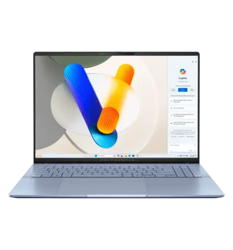 Ноутбук 16" ASUS Vivobook S 16 OLED S5606MA-MX080/Intel Ultra 9-185H/16GB/1TB SSD/Intel Arc/DOS/Blue