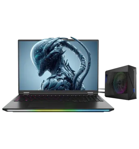 Ноутбук 16" Dream Machines (RX5090-16UA27) WQXGA, Intel U9-275HX, 32GB, F2TB, NVD5090-24, DOS, чорний