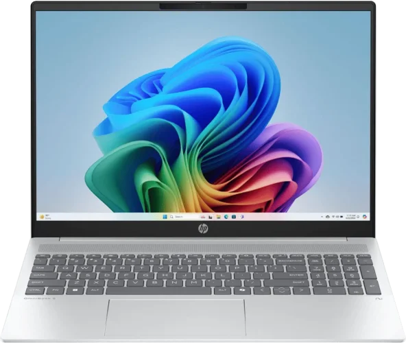 Ноутбук 16" HP OmniBook 5 16-ag1000nr (B6KG0UA) IPS/AMD Ryzen AI 5 340/16GB/F512/AMD Radeon 840M/WIN11/Silver Global