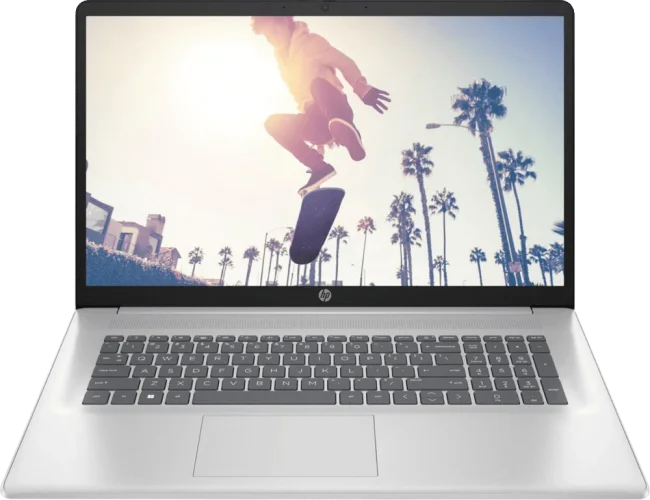 Ноутбук 17,3" HP 17-cn4001nq (C5AW4EA) IPS/Intel Core 5 120U/16GB/F1TB/Intel Graphics /DOS/Sliver Global