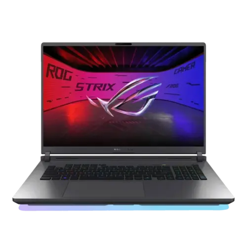 Ноутбук 18" ASUS ROG Strix G18 G815LW-S9072W (90NR0LC1-M00310) Intel Ultra 9 275HX/32GB/1TB/RTX 5080-16/Win11/Eclipse Gray