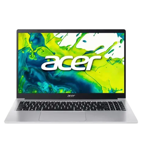 Ноутбук Acer Aspire Lite AL15-33P 15.6" FHD IPS, Intel 3-N355, 8GB, F512GB, UMA, Lin, сріблястий