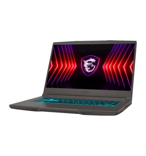 Ноутбук MSI Thin B12UCX 15.6 FHD, Intel i5-12450H, 16GB, F1512GB, NVD2050-4, DOS, чорний