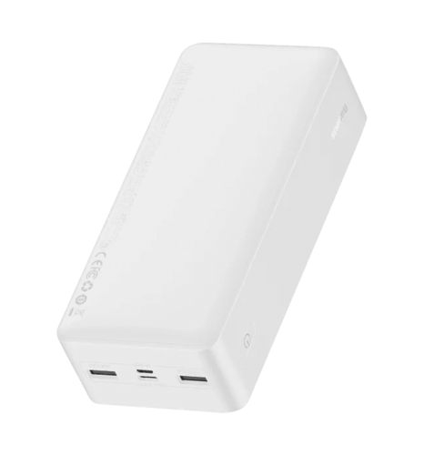 Доп батарея Baseus Bipow Digital Display 15W 30000mAh White (PPDML-K02)