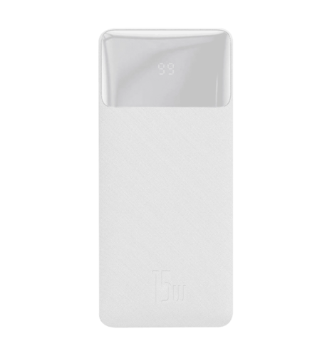 Доп батарея Baseus Bipow Overseas 15W 20000mAh White (PPBD050102)