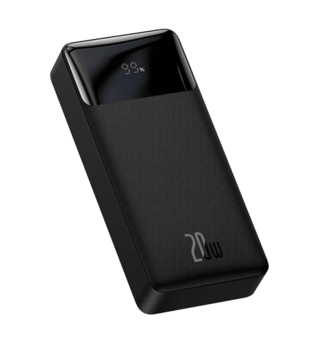 Доп батарея Baseus Bipow Overseas 20W 20000mAh Black (PPBD050501)