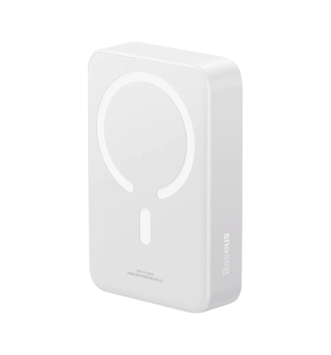 Зовнішній акумулятор Baseus Magnetic Mini Wireless 20000mAh 20W White (PPCX150002)