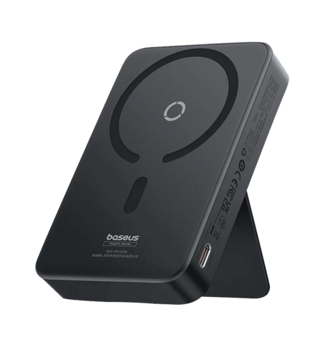 Зовнійшній акумулятор Baseus MagPro Magnetic Bracket 5000mAh 20W Black (P10064101123-00)