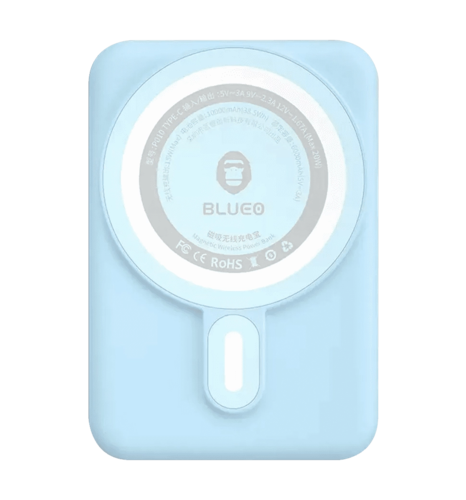 Доп Батарея Blueo Wireless 10000 mA Blue (P010BLE)