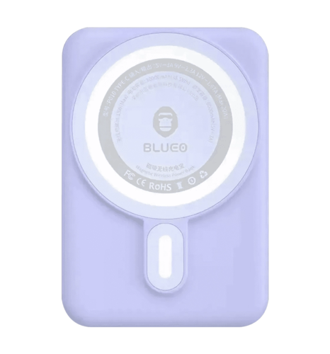 Доп Батарея Blueo Wireless 10000 mA Purple (P010ЗPRPL)