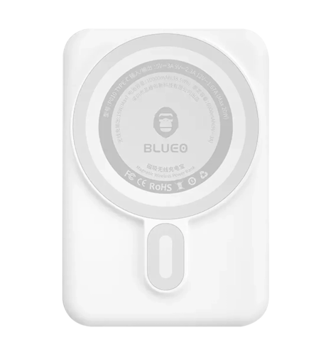 Доп Батарея Blueo Wireless 10000 mA White (P010WHT)