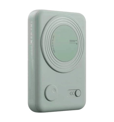 Додаткова батарея Blueo Wireless Powerbank with Stand 10000 mA Mint Green (P010GRN(S))