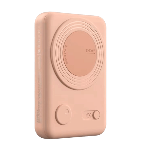 Додаткова батарея Blueo Wireless Powerbank with Stand 10000 mA Pink (P010PNK(S))