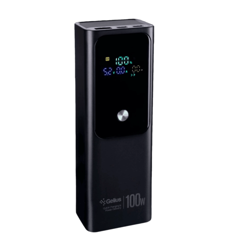 Доп батарея Gelius GT GP-PB307 20000mAh QC+PD 100W Black