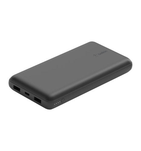 Павербанк Belkin 20000mAh 15W Dual USB-A, USB-C Black (BPB012BTBK)