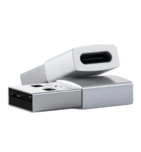 Переходник Satechi Type-A to Type-C Adapter Silver (ST-TAUCS)