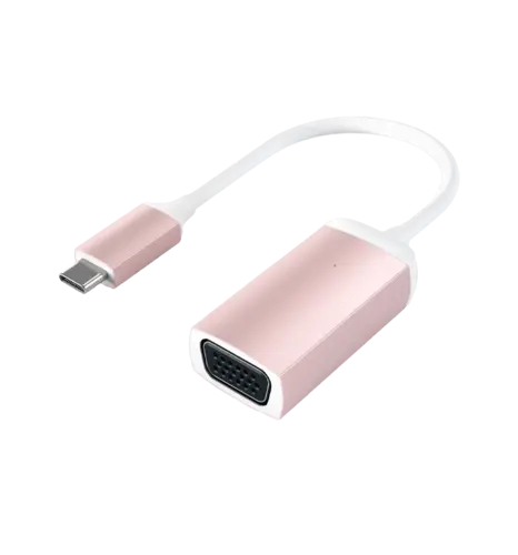 Переходник Satechi Type-C VGA Adapter Rose Gold (ST-TCVGAR)