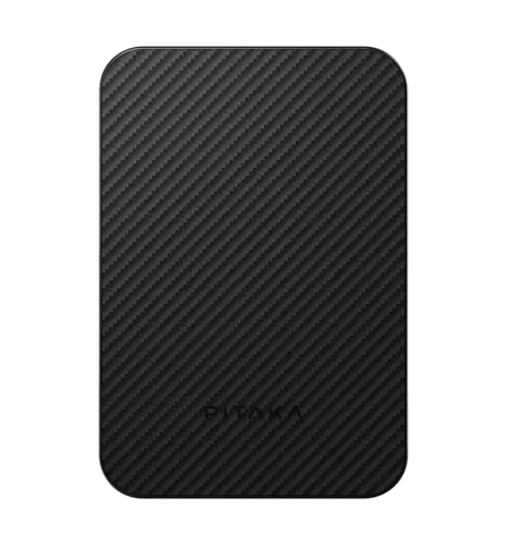 Pitaka Aramid Fiber Magnetic Power Bank Qi2 5 000mAh Twill Black/Grey (PBQ2401)
