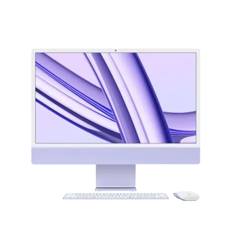 ПК iMac 24" Retina 4.5K/Apple M3/16GB/512GB/10GPU/Purple 2023 (Z19Q0001G)