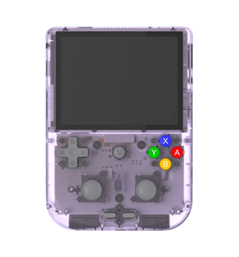 Портативна ігрова консоль ANBERNIC RG405V (transparent purple)
