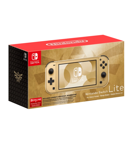 Портативна ігрова приставка Nintendo Switch Lite Hyrule Edition (0045496453893)