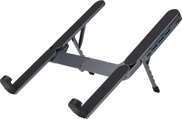 Портативна підставка для ноутбука із USB-хабом OfficePro LS100HUB