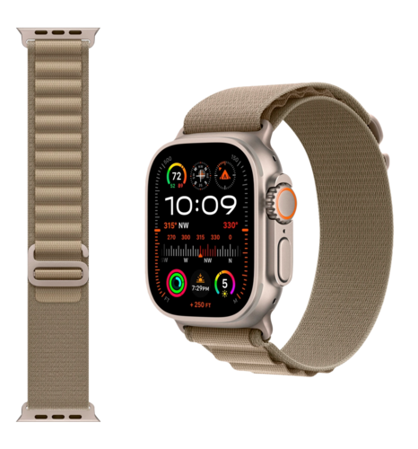 49mm Olive Alpine Loop Medium (MT5U3ZM/A)