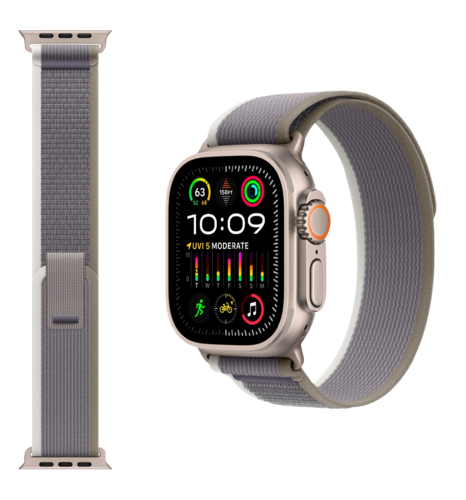 49mm Green/Gray Trail Loop M/L (MT603ZM/A)