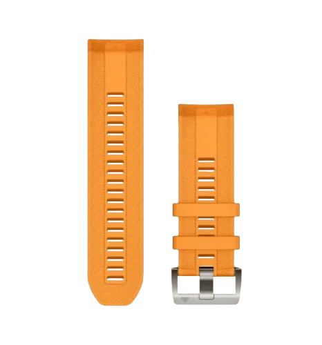 Ремінці для годинника Garmin QuickFit 22 MARQ GEN2 Collection силіконові яскраво-оранжеві
