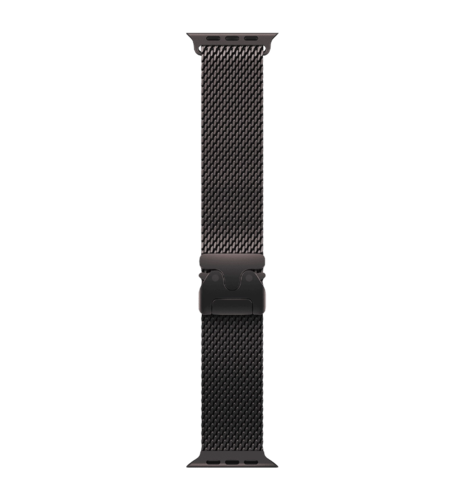 Ремінець 49mm Black Titanium Milanese Loop - Small UA