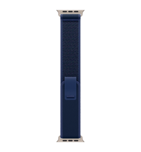 Ремінець 49mm Blue Trail Loop - M/L - Natural Titanium Finish UA