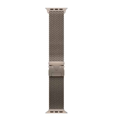 Ремінець 49mm Natural Titanium Milanese Loop - Small UA