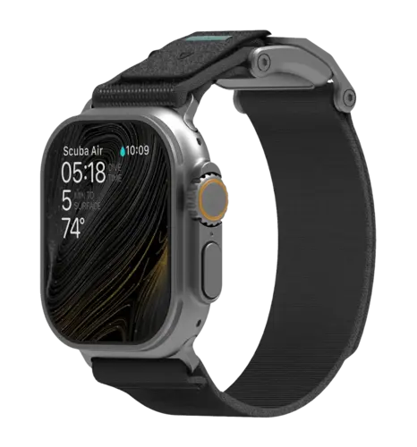 Ремінець AULUMU Stylish and Comfortable Watch Band for Apple Watch Ultra Gray (A11-NL-SL-GY)