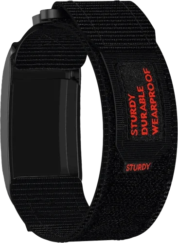 Ремінець для фітнес-браслета Whoop 5.0 MG Nylon Series (Black)