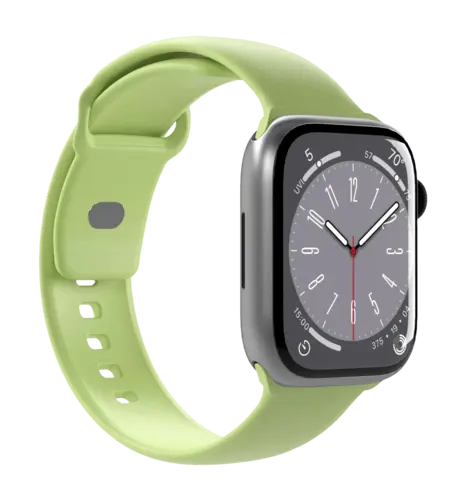 Ремінець для годинника Puro "ICON" Silicone band Apple Watch 38–42mm SM & ML Light Green PUICNAW40LGRN