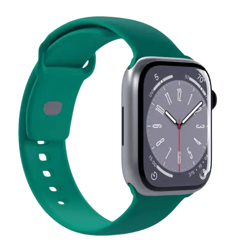 Ремінець для годинника Puro "ICON" Silicone band Apple Watch 42-49mm SM & ML Dark Green PUICNAW44DKGRN