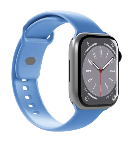 Ремінець для годинника Puro "ICON" Silicone band Apple Watch 42mm-49mm SM & ML Dark Blue PUICNAW44BLUE
