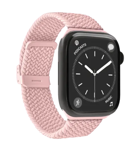 Ремінець для годинника Puro 'LOOP' band nylon Apple Watch 38–42mm Pink PUAW40LOOPROSE