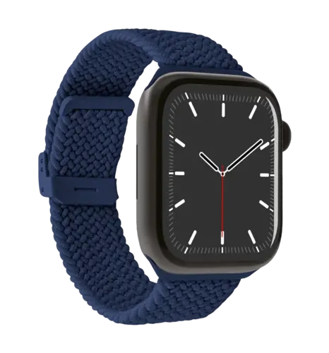 Ремінець для годинника Puro 'LOOP' band nylon Apple Watch 42-49mm Dark Blue PUAW44LOOPDKBLUE