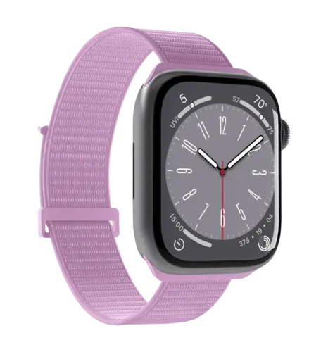 Ремінець для годинника Puro "SPORT" nylon band Apple Watch 38–42mm, Pink PUSPORTAW40PINK
