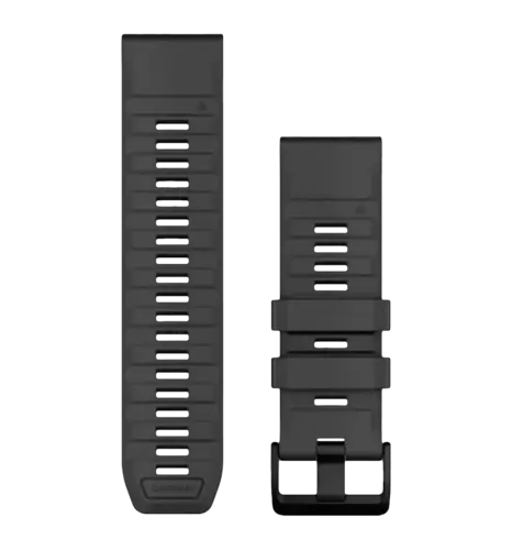 fenix 8, 26mm, QF Graphite Silicone Band, ремінець