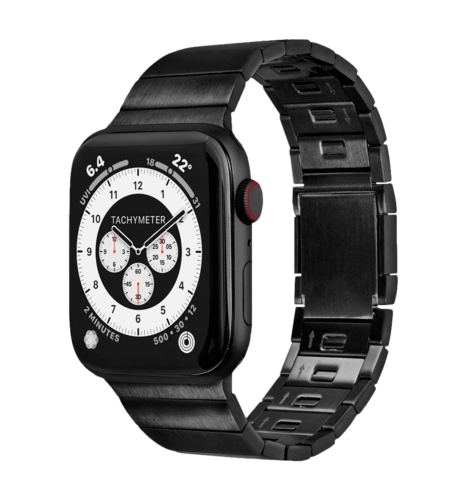 Ремiнець Laut LINKS 2.0  Apple Watch 42/44/45/49mm Black (L_AWL_L2_BK)