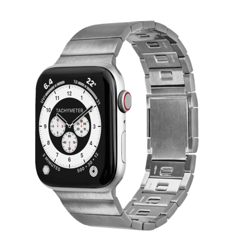 Ремiнець Laut LINKS 2.0  Apple Watch 42/44/45/49mm Silver (L_AWL_L2_SL)