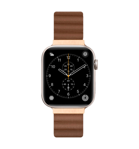 Ремiнець Laut NOVI LUXE  Apple Watch 38/40/41mm Brown (L_AWS_NL_BR)